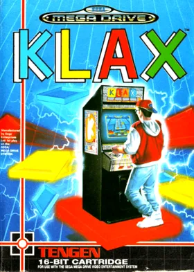 Klax (Japan) box cover front